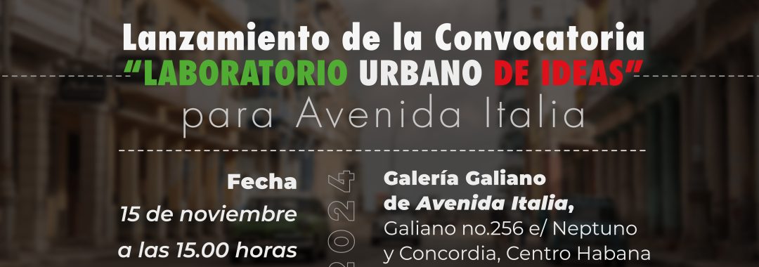 laboratorio urbano de ideas para avenida italia