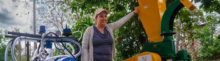 AICS con Lázara: un punto di riferimento per le donne agricoltrici, in un mondo dominato dagli uomini