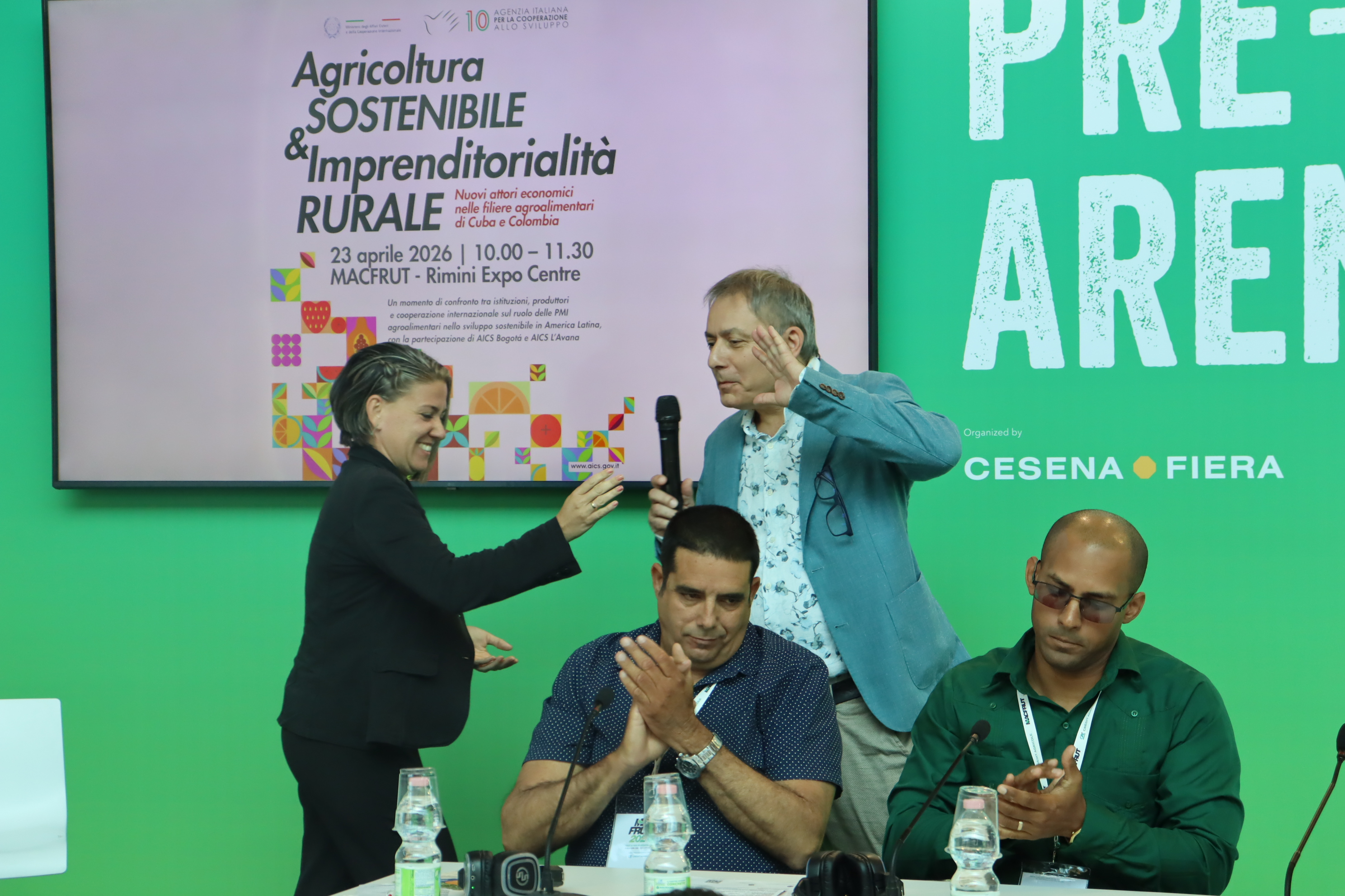 Dalle campagne della Colombia ai campi di Cuba, la voce della Cooperazione Italiana protagonista a Macfrut